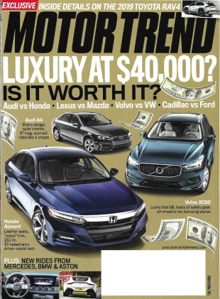 MOTOR TREND 2018 JUNE - VANTAGE, SIERRA, BMW X2 xDrive28i